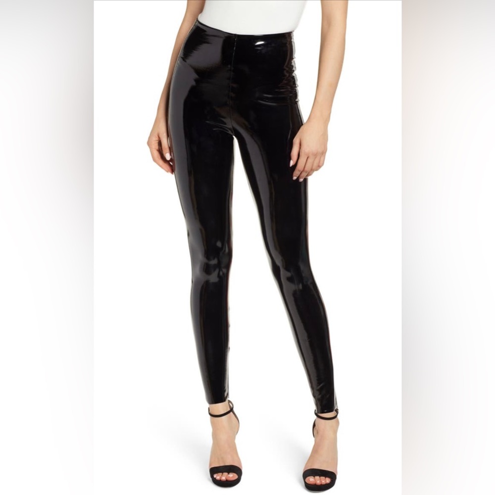 Commando Control Top Faux Patent Leather Leggings